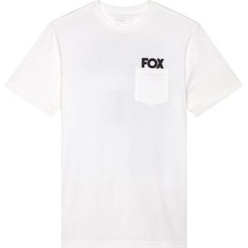 FOX Big F Ss Prem, Tee Optic White