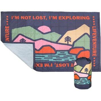LIFEVENTURE Sundown Blanket Lined Mountain