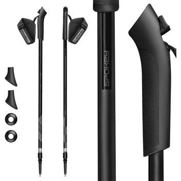 SPOKEY CLOUD, 2dílné, 95 - 135 cm, černé