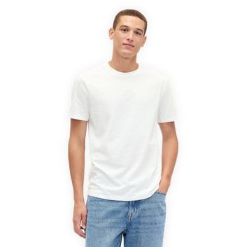 GAP 799323-05 Tričko s logem Everyday Soft Bílá
