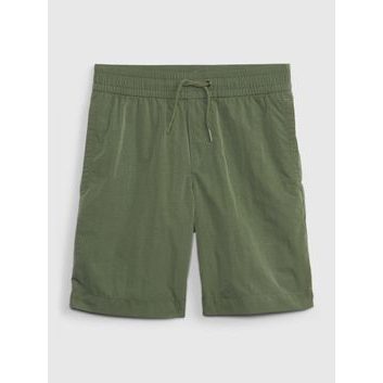 GAP 853019-01 Dětské kraťasy s pružným pasem Zelená