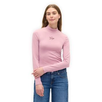 GAP 846973-03 Crop tričko s logem Růžová