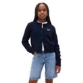 GAP 801414-00 Dětský kardigan CashSoft Tmavě modrá
