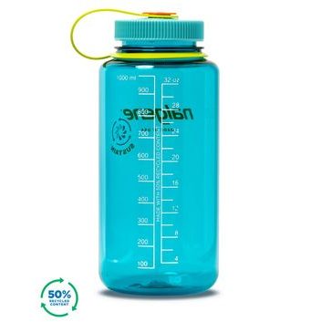 NALGENE Wide-Mouth 1000 mL Cerulean Sustain