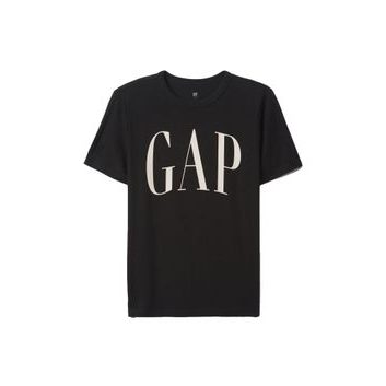 GAP Dětské tričko s logem Černá