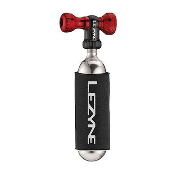 LEZYNE CONTROL DRIVE CO2 RED/HI-GLOSS + 16g bombička