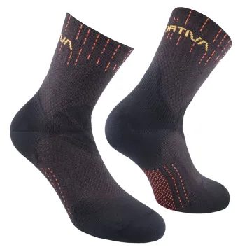 LA SPORTIVA Swift Trail Socks Black/Yellow