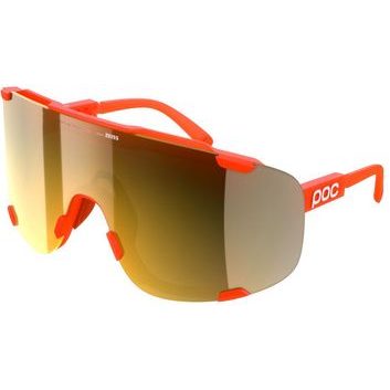 POC Devour Fluo. Orange Translucent/Clarity Road/Partly Sunny Gold