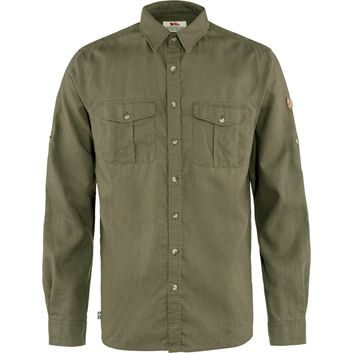 FJÄLLRÄVEN Övik Travel Shirt LS M Green