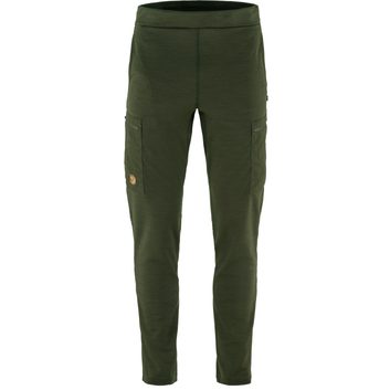 FJÄLLRÄVEN Keb Fleece Trousers M, Deep Forest