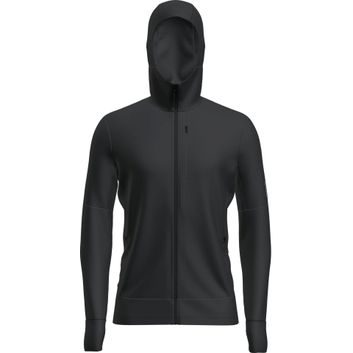 ICEBREAKER M Mer 260 Quantum IV LS Zip Hoodie BLACK
