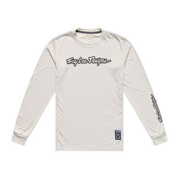 TROY LEE DESIGNS SKYLINE RIDE TEE SIGNATURE PUMICE