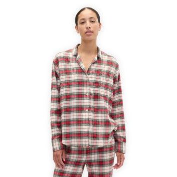 GAP 800114-05 Pyžamová flanelová košile Vícebarevná