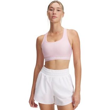 UNDER ARMOUR Crossback Mid Bra-PNK