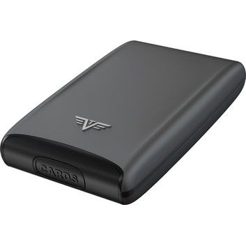 TRU VIRTU Credit Card Case RAZOR - silk Taupe Rock