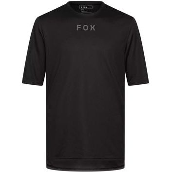 FOX Ranger Ss Jersey Wordmark, black