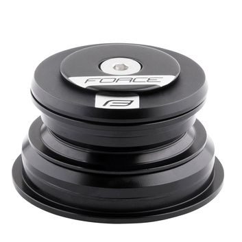 FORCE F TAPER 1 1/8"-1 1/2" polointegr. 56 mm černé
