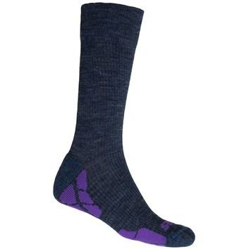 SENSOR HIKING MERINO, blue/purple