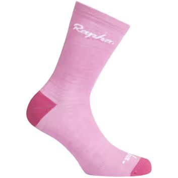 RAPHA Merino Socks Dusty Mauve/White
