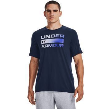 UNDER ARMOUR TEAM ISSUE WORDMARK SS, navy