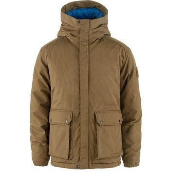 FJÄLLRÄVEN Övik Padded Jacket M Wood Brown