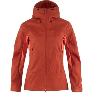 FJÄLLRÄVEN Abisko Lite Trekking Jacket W Cabin Red-Rowan Red