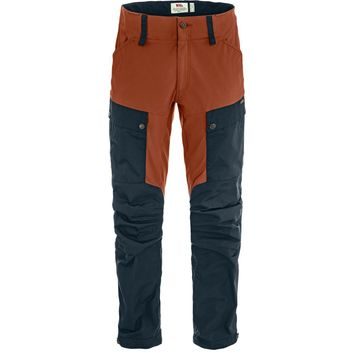FJÄLLRÄVEN Keb Trousers M Dark Navy-Autumn Leaf