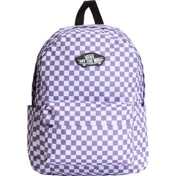 VANS Old Skool Grom Check Backpack 18 Prism Purple