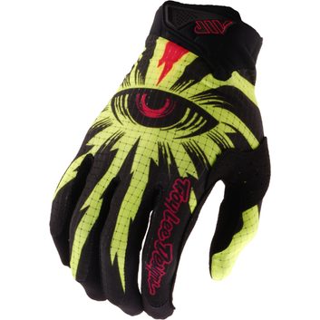 TROY LEE DESIGNS YOUTH AIR CYCLOPS BLACK / FLO YELLOW