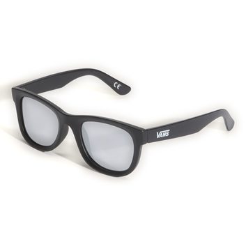 VANS Spicoli Sunglasses Matte Black/Silver Mirror
