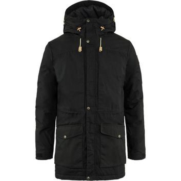 FJÄLLRÄVEN Singi Wool Padded Parka M Black