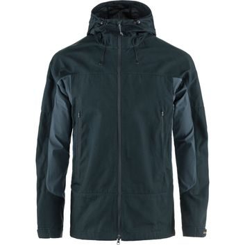 FJÄLLRÄVEN Abisko Lite Trekking Jacket M Dark Navy-Mountain Blue