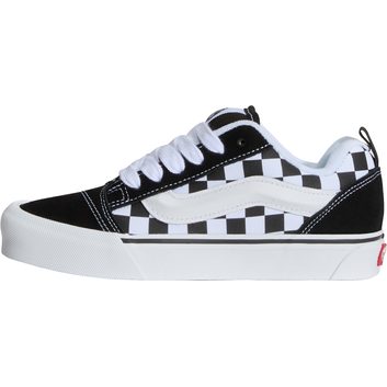 VANS Knu Skool CHECKERBOARD BLACK/TRUE WHITE