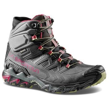 LA SPORTIVA Ultra Raptor II Mid Leather Woman GTX, Charcoal/Cerise