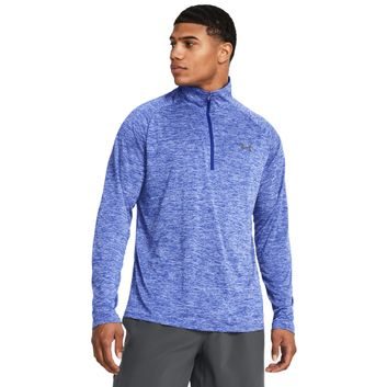 UNDER ARMOUR Tech 2.0 1/2 Zip, Royal / Graphite