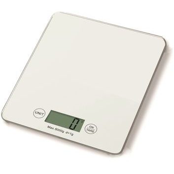 WEIS Kuchyňská digitální váha bílá