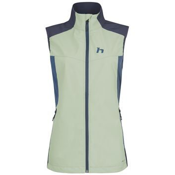 HANNAH PULLA VEST, bok choy/india ink