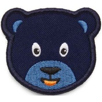 AFFENZAHN Velcro badge Bear - blue