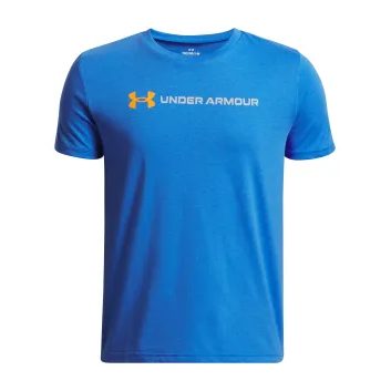 UNDER ARMOUR UA B LOGO WORDMARK SS-BLU