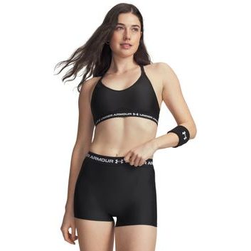 UNDER ARMOUR Crossback Low Bra-BLK