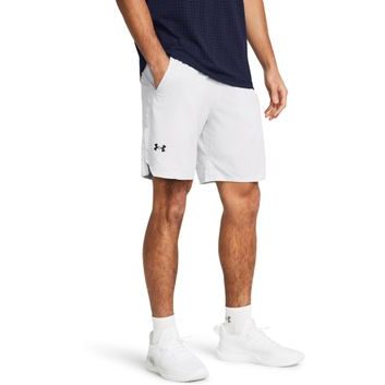 UNDER ARMOUR Vanish Woven 8in Shorts, Halo Gray / Black