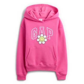 GAP 797762-03 Dětská mikina s logem Růžová