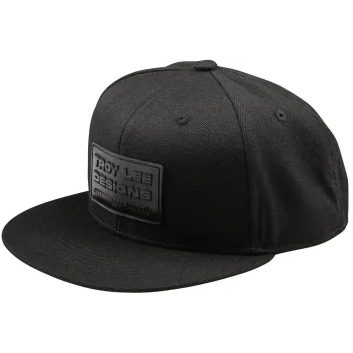 TROY LEE DESIGNS FLAT BILL FACTORY BLACK