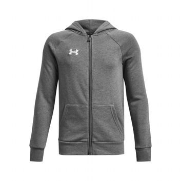 UNDER ARMOUR Rival Fleece FZ Hoodie-GRY