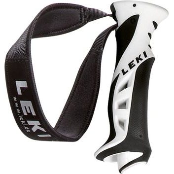 LEKI PAS-V2 Soft grip 18mm with LSS-N, white-black
