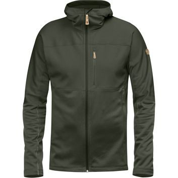 FJÄLLRÄVEN Abisko Trail Fleece M, Deep Forest