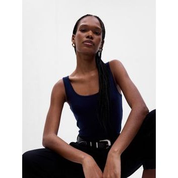 GAP 540670-04 Tílkový top Tmavě modrá