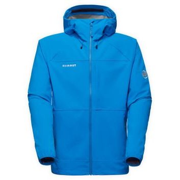 MAMMUT Ultimate Comfort SO Hooded Jacket Men glacier blue