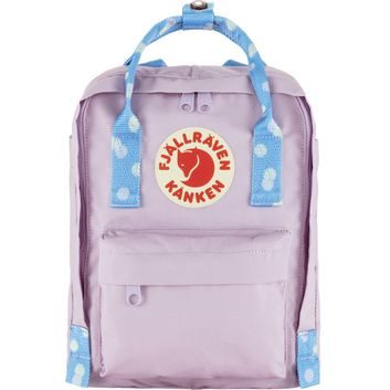 FJÄLLRÄVEN Kånken Mini Pastel Lavender-Confetti Pattern