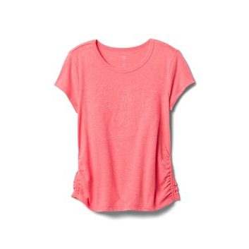 GAP Dětské tričko s logem Růžová